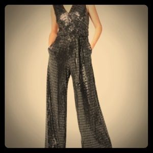 Donna Rico size 4 sequin jumpsuit